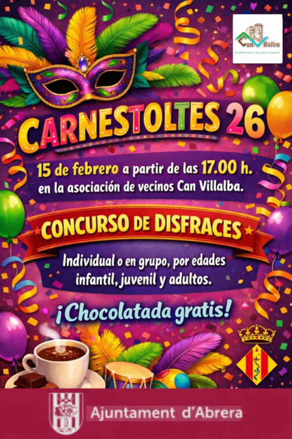 Carnestoltes 2026 a Can Vilalba