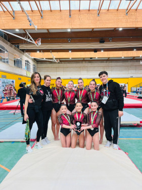 Felicitem el nostre Abrera Gimnàstic Club pel seu darrer èxit assolit com a subcampiones de la Lliga Nacional Iberdrola de Gimnàstica Artística. Moltes felicitats!
