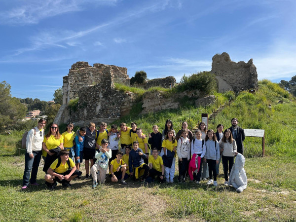 Visita del grup de sisè de l'Escola Josefina Ibáñez d'Abrera