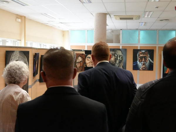 Visitem l'exposició 'Expresiones' de l'artista abreranca Aurora Escribano a la Casa de Cultura