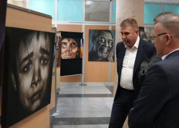 Visitem l'exposició 'Expresiones' de l'artista abreranca Aurora Escribano a la Casa de Cultura