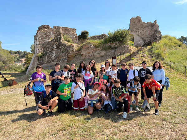 Visita del grup de sisè de l'Escola Francesc Platón i Sartí d'Abrera