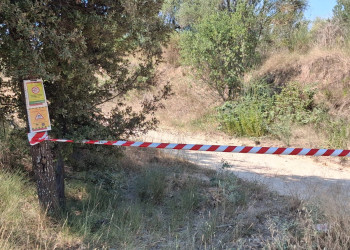 Actualització:13.45H - Tanquem els accessos als espais naturals d'Abrera per l'activació del nivell 4 del Pla Alfa davant el risc extrem d'incendi forestal