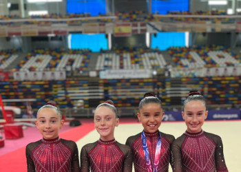 Felicitem l’Abrera Gimnàstic Club pels seus excelents resultats al Campionat d’Espanya Absolut de Gimnàstica Artística Femenina. Enhorabona campiones!